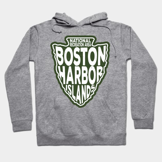 Boston Harbor Islands National Recreation Area name arrowhead Hoodie by nylebuss